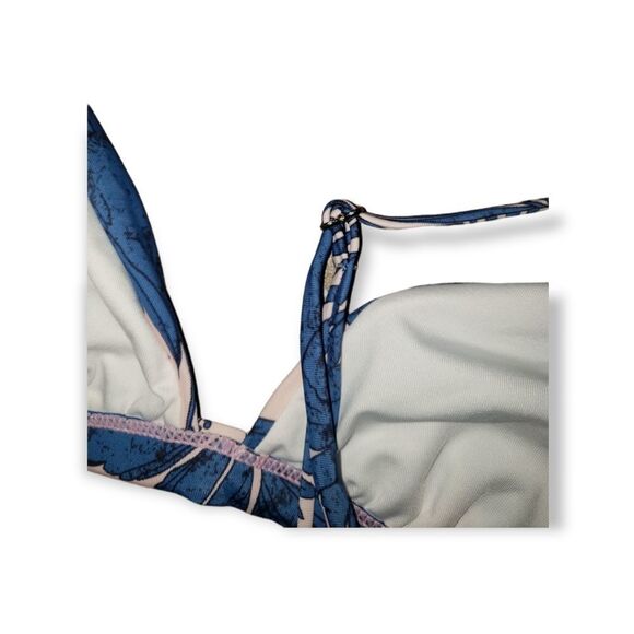 Pinkmink Hawaiian Floral Pink & Bikini Top Large style IS17S1390 - Picture 5 of 7